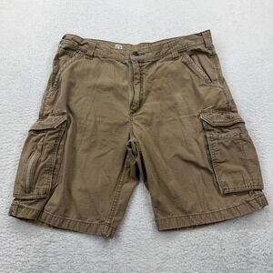 Carhartt Force Relaxed Fit Cargo Shorts Men's Size 38 Khaki Work Utility